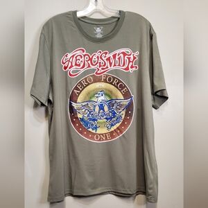 132. NWOT - Aerosmith - Aero Force One Graphic T-Shirt